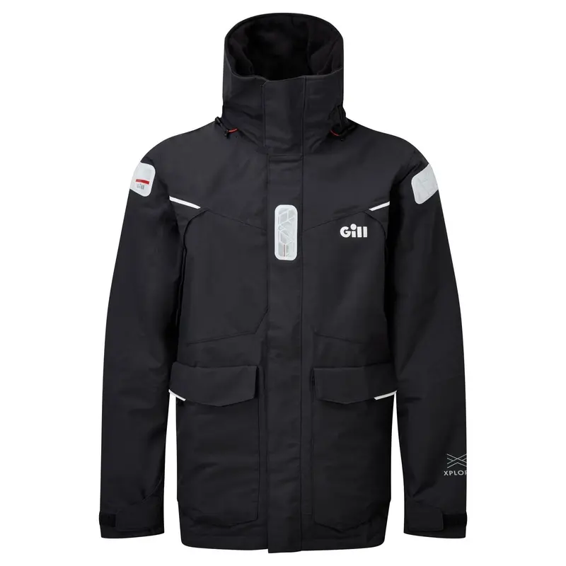 Gill Os25J Men'S Offshore Jacket – Graphite Waterproof Breathable Shell 1