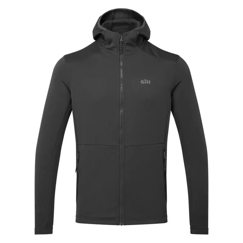 Gill Quest Hoodie - Black Functional Marine Hoodie 1