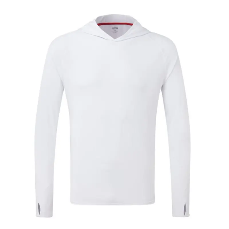 Gill Uv Tec White Hoody 1