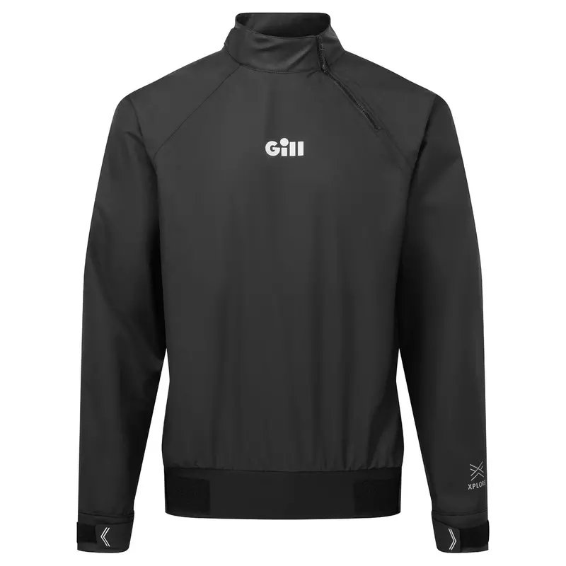Gill Verso Lite Smock – Matte Black Technical Outer Layer 1