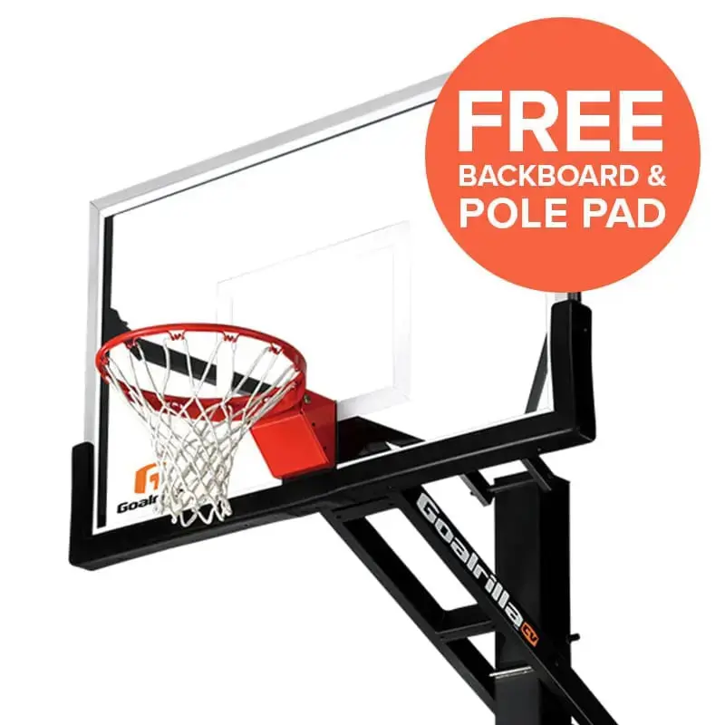 Goalrilla Cv60 60-Inch In-Ground Pro-Style Basketball Hoop 1
