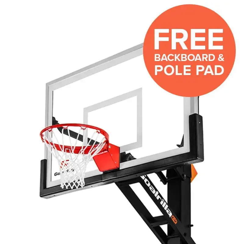 Goalrilla Cv60S 60-Inch Stblzr In-Ground Hoop – Enhanced Stability Technology 1