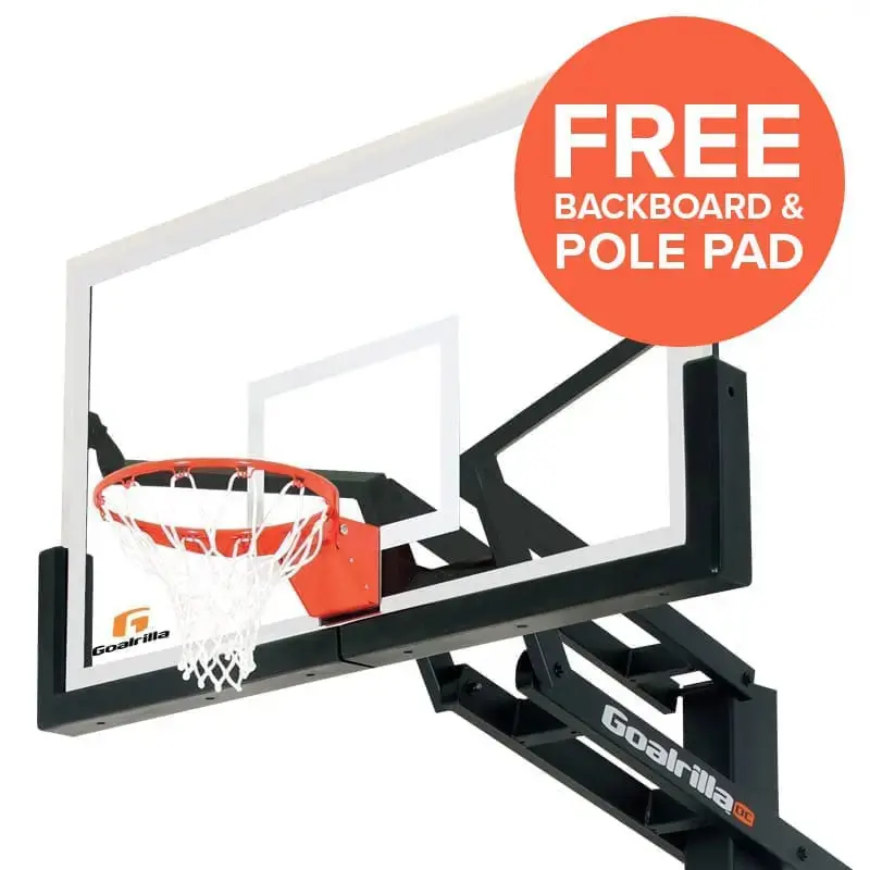 Goalrilla Dc72E1 72-Inch Direct Connect In-Ground Basketball System 1