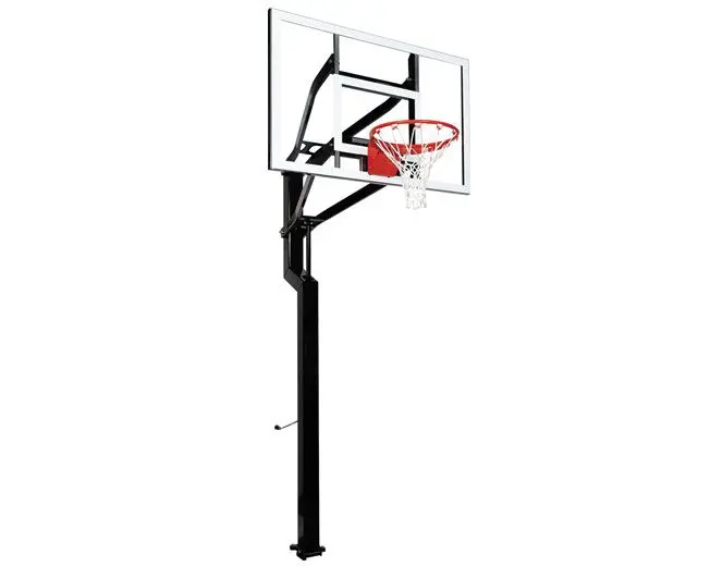 Goalsetter All-Star 54-Inch Basketball Hoop With Tempered Glass Backboard 1