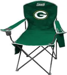 Green Bay Packers Xl Quad Folding Chair With Cooler 1