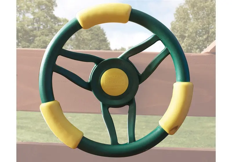 Green Steering Wheel Play Component 1