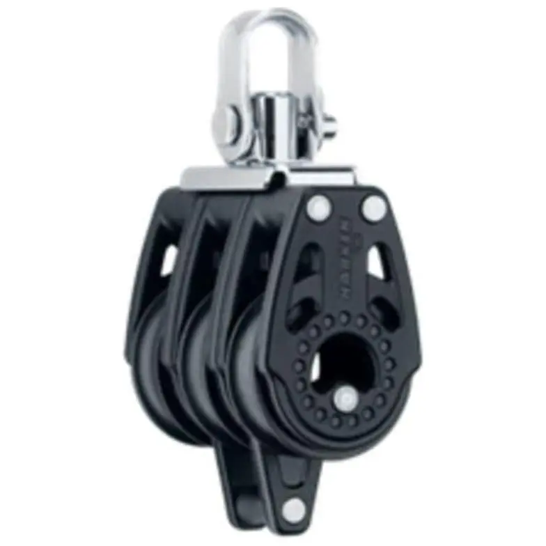 Harken 345 Triple Carbo Block – 29 Mm, Swivel Base & Becket 1