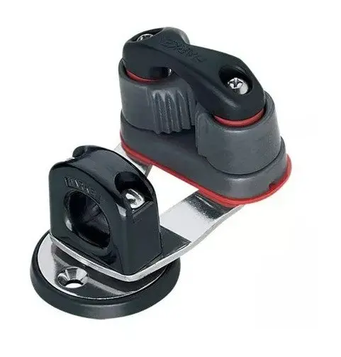Harken Standard Swivel Cam Cleat – Bullseye Base, 150Kg Working Load, Stainless Construction 1