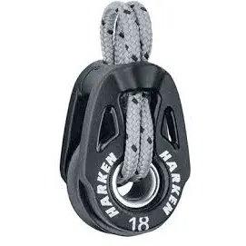 Harken T2 Fly 18Mm Soft-Attach Single Block (Model 2698) 1