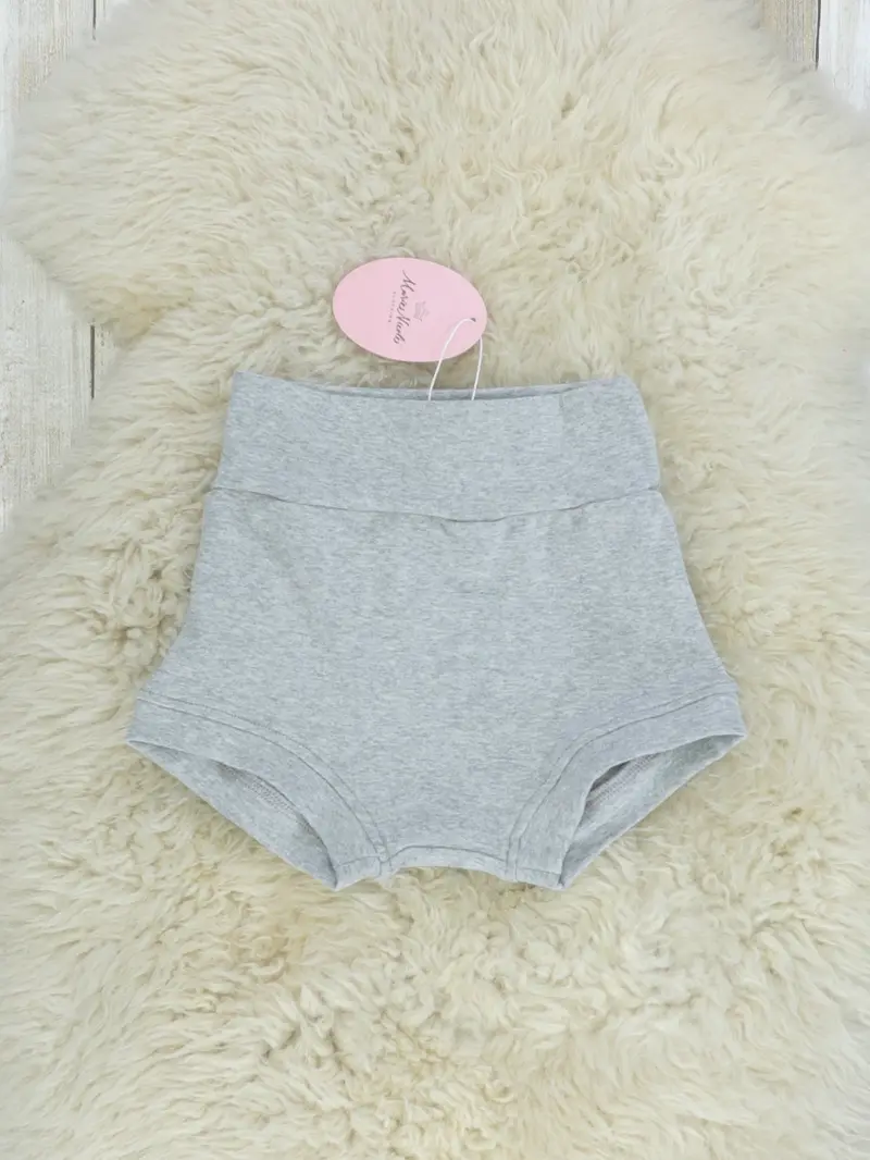 Heather Grey Bloomers For Babies 1