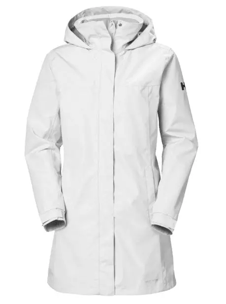 Helly Hansen Aden Women'S Lightweight Rain Coat – White Xl 1