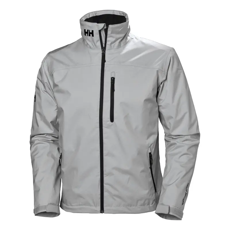 Helly Hansen Crew Midlayer Jacket – Grey Fog Softshell Insulated Layer 1