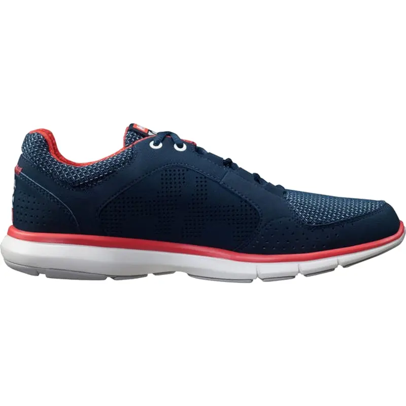 Helly Hansen Hp Ahiga Evo Men'S Sailing Shoes – Alert Red/Navy 1