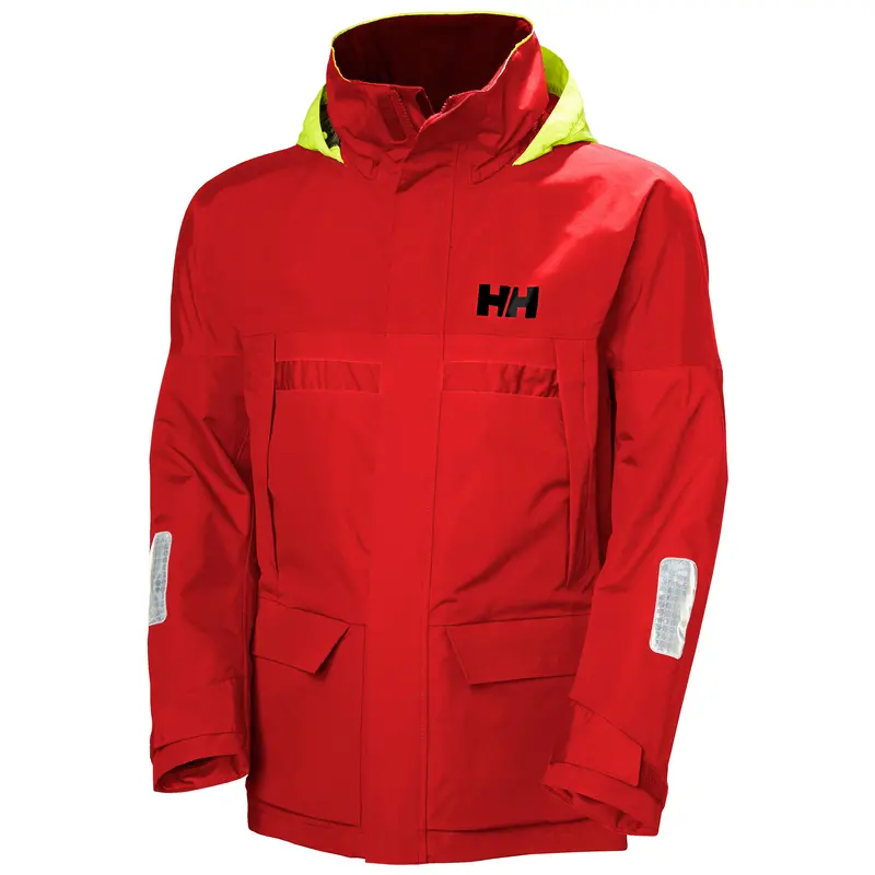 Helly Hansen Pier 4.0 Coastal Sailing Jacket – Alert Red 1