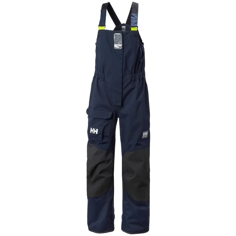 Helly Hansen Women’S Pier 3.0 Hi-Fit Navy Bib Pants – Coastal Sailing Bottoms 1