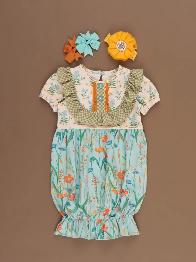 Into The Meadows Elegant Ruffle Gown 1