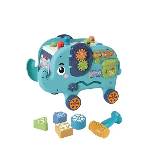 Junca Elephant Shape Sorter – Interactive Plastic Learning Toy 1
