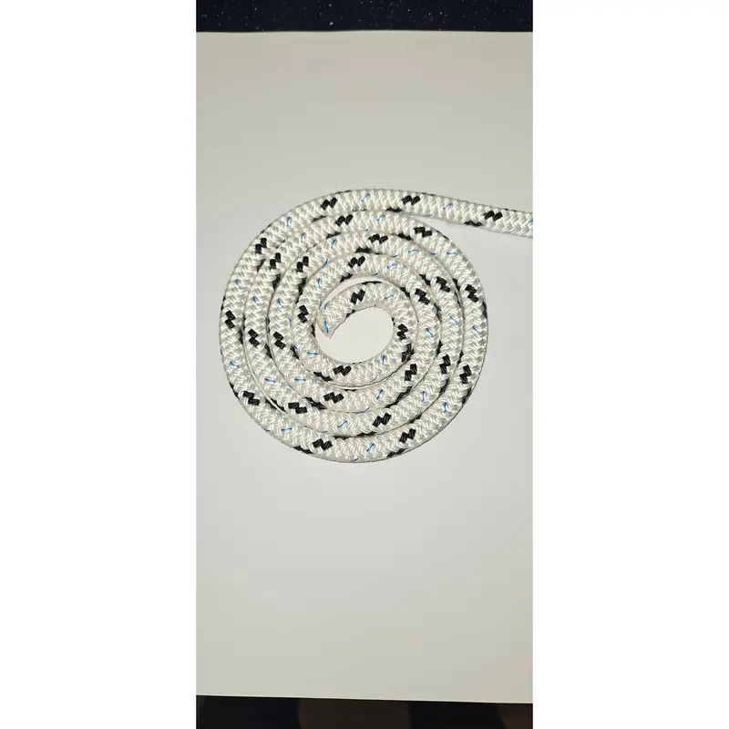 Kingfisher 10Mm Black Fleck Braid-On-Braid Polyester Rope 1