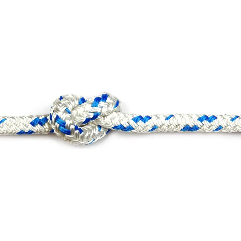 Kingfisher 12Mm Blue Fleck Braid-On-Braid Polyester Rope 1