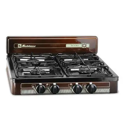 Koblenz 4-Burner Portable Propane Gas Stove For Outdoor Cooking 1