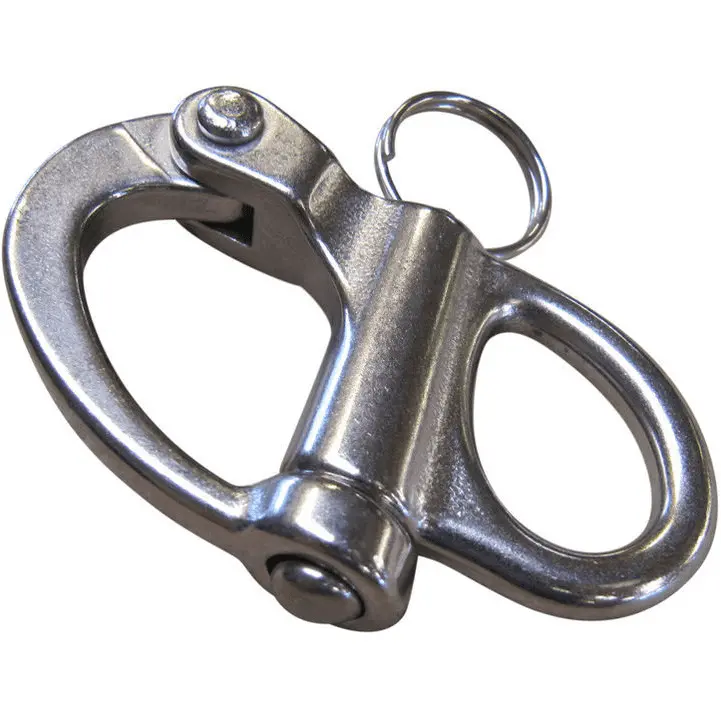 Large Stainless Steel Snap Shackle – 96Mm Opening 1