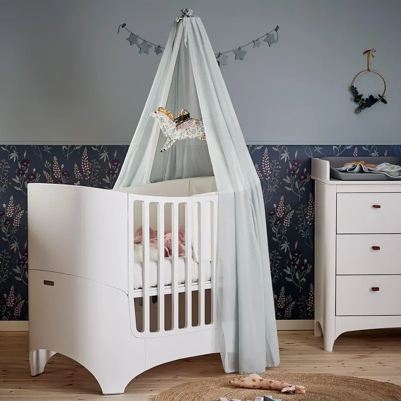 Leander Classic Bed Canopy Mount – Whitewash Finish 1