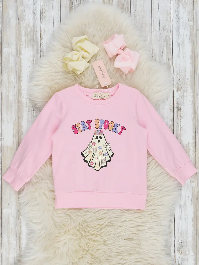 Light Pink "Stay Spooky" Top 1