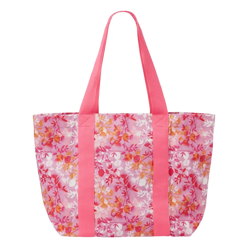 Lilac Botanical Beach Bag 1