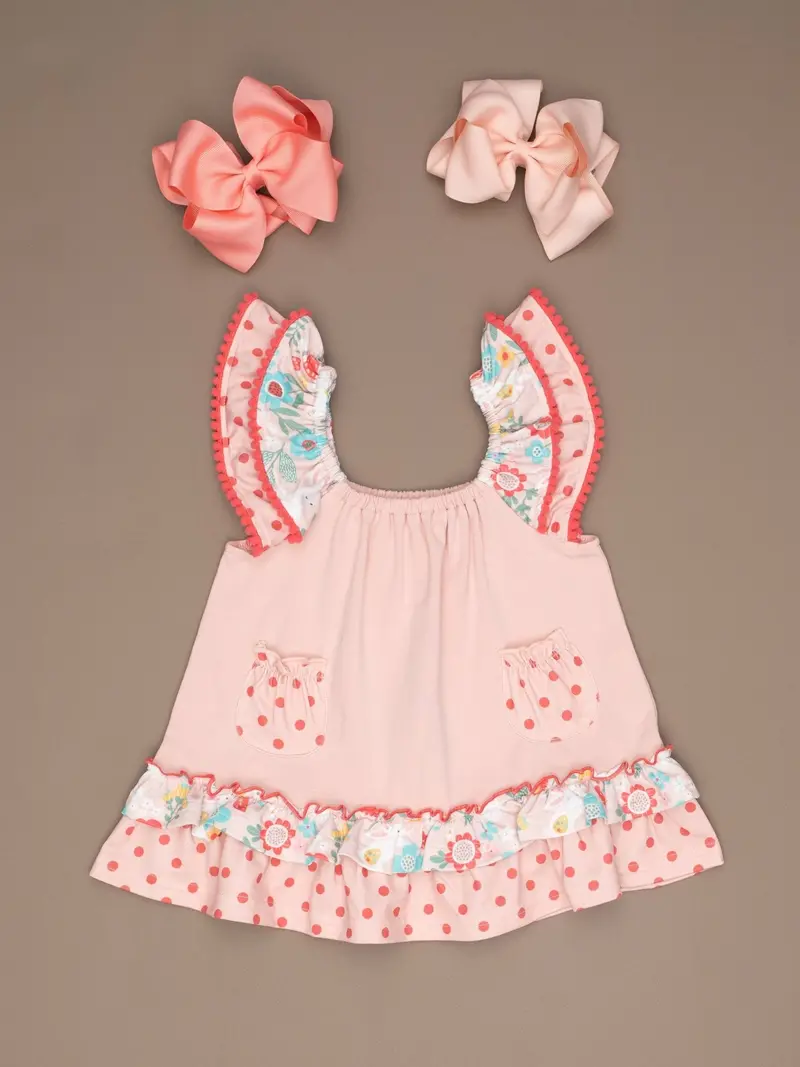 Lilly Belle Cottontail Embroidered Cotton Tunic 1