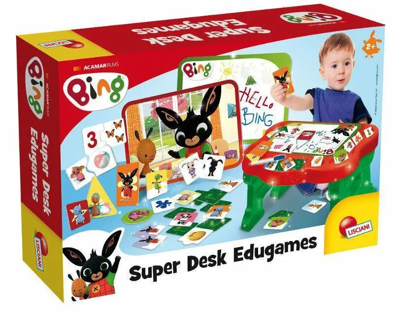 Lisciani Educational Learning Desk With Puzzle Games Board 1