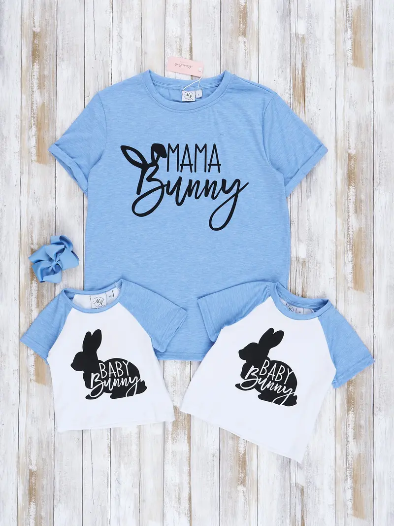 Mama Bunny Matching T-Shirt For Mom 1
