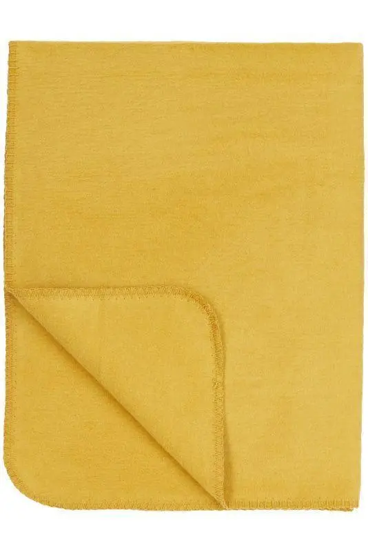 Meyco Crib Blanket – Honey Gold Solid Color, 75 X 100 Cm 1