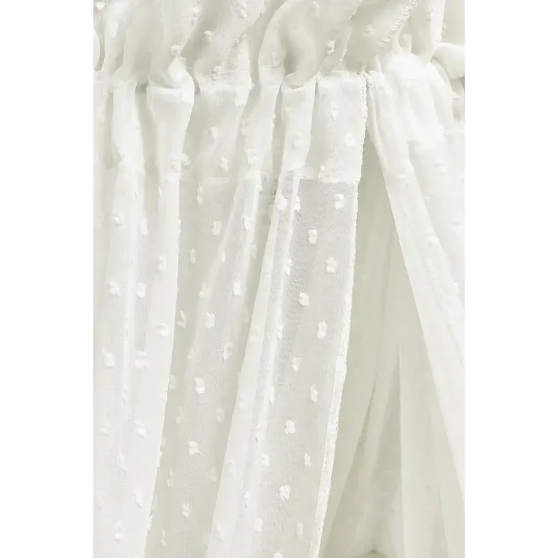 Meyco Plume Off-White Canopy For Nursery Or Travel 1