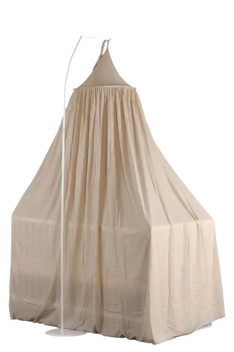 Meyco White Metal Insect Net Floor Stand For Cribs & Bassinets 1