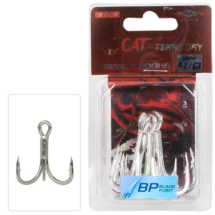 Mikado Cat Territory Heavy-Duty Wels Drilling Hooks 1