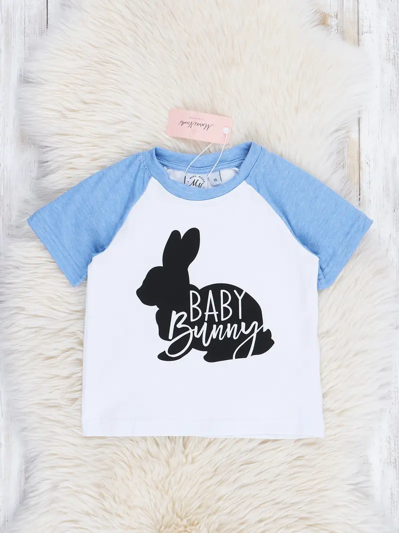 Mini Bunny Graphic Tee For Boys 1