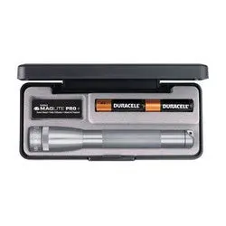 Mini Mag Led Pro Flashlight With Gray Accent – Premium Presentation Box 1
