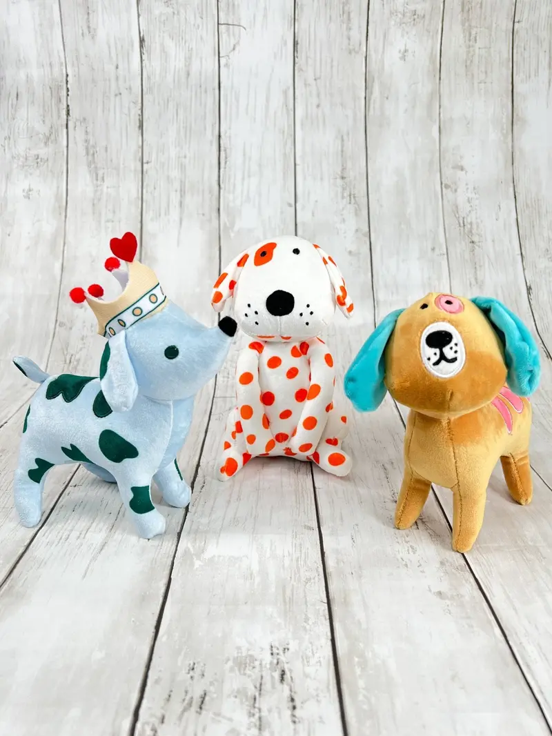 Mnc Royal Pups Plush Toy Collection 1