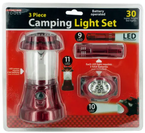 Multi-Mode Camping Light Set – Portable Led Lights For Outdoors 1