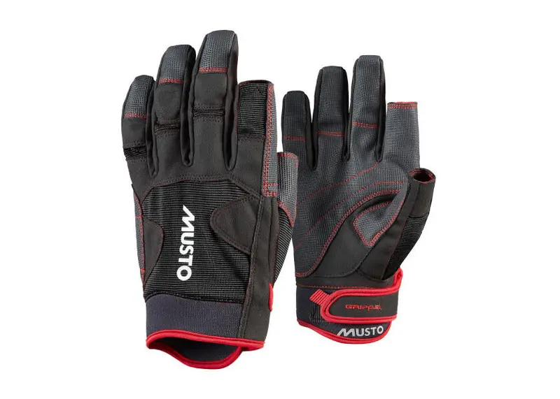 Musto Performance Long-Finger Gloves – Black 1