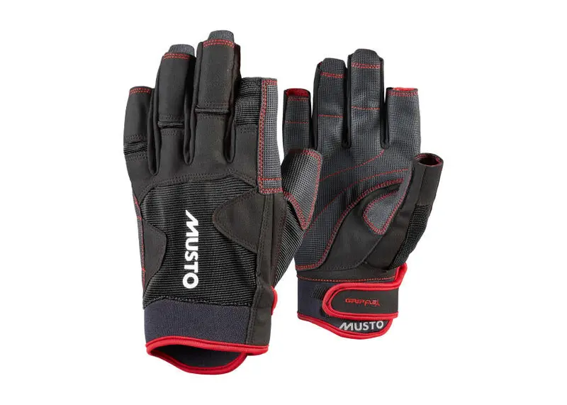 Musto Performance Short-Finger Gloves – Black 1