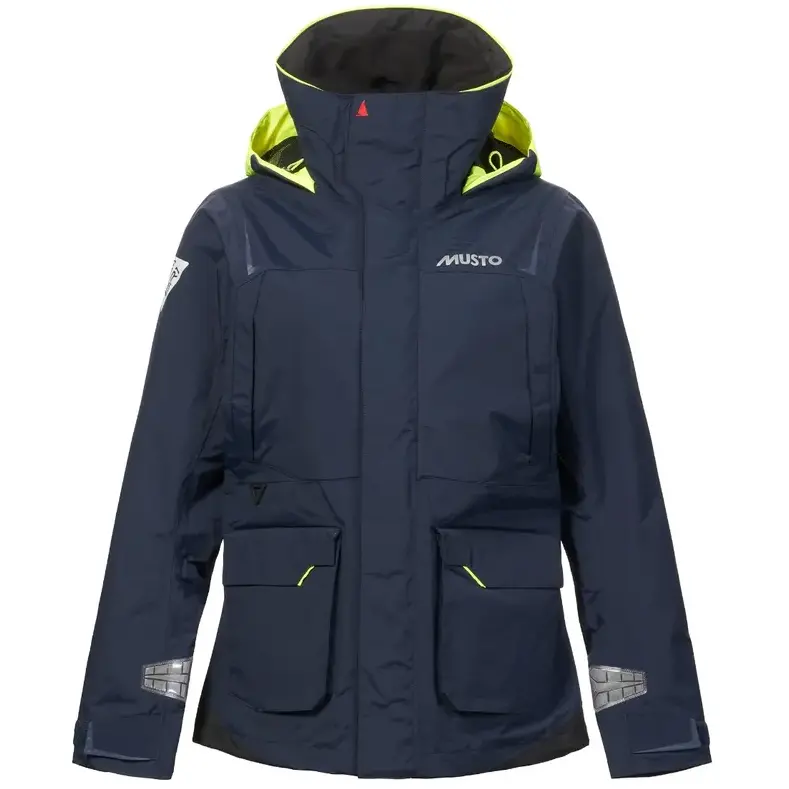 Musto Women’S Br1 Channel Jacket – Navy & Ren Colorway, Waterproof Sailing Outerwear 1