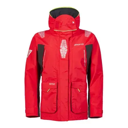Musto Women'S Br2 Offshore Jacket – True Red, 2.0 Edition 1