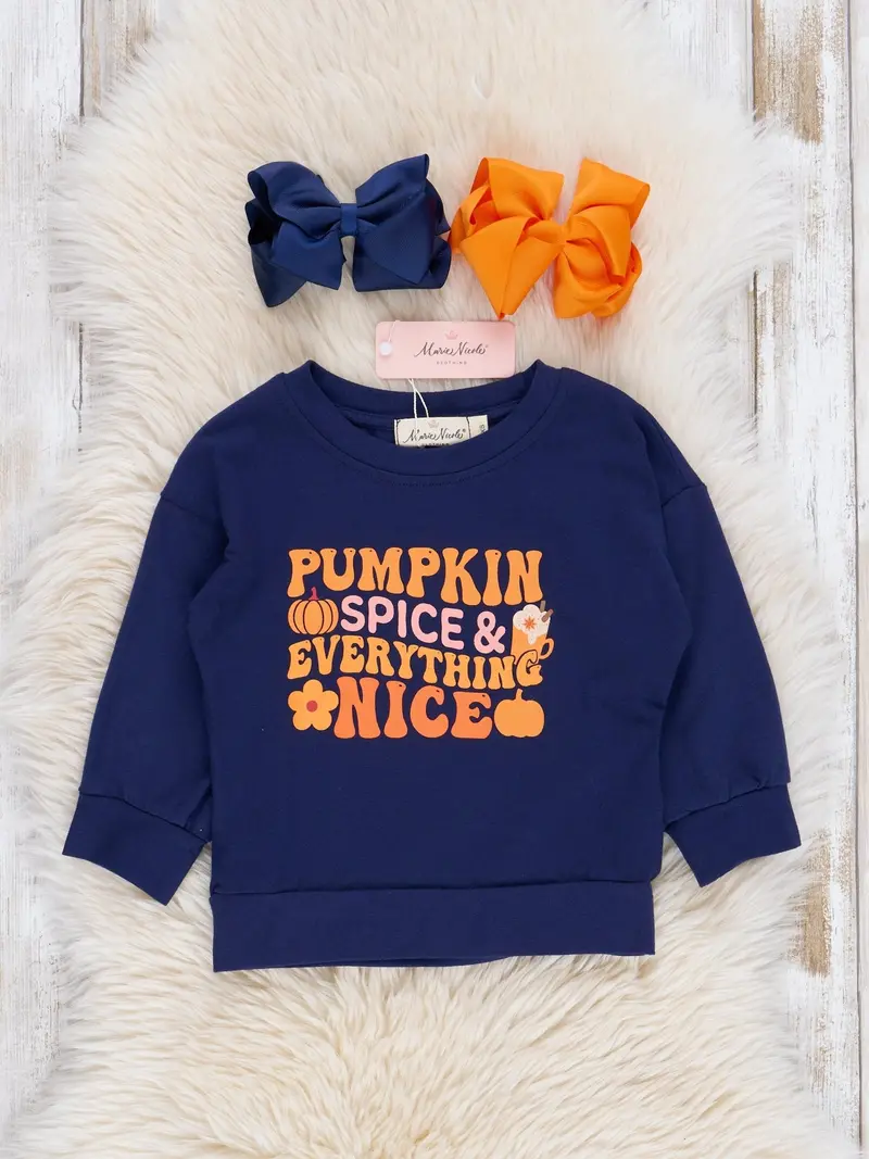 Navy Everything Nice Short-Sleeve Tee 1