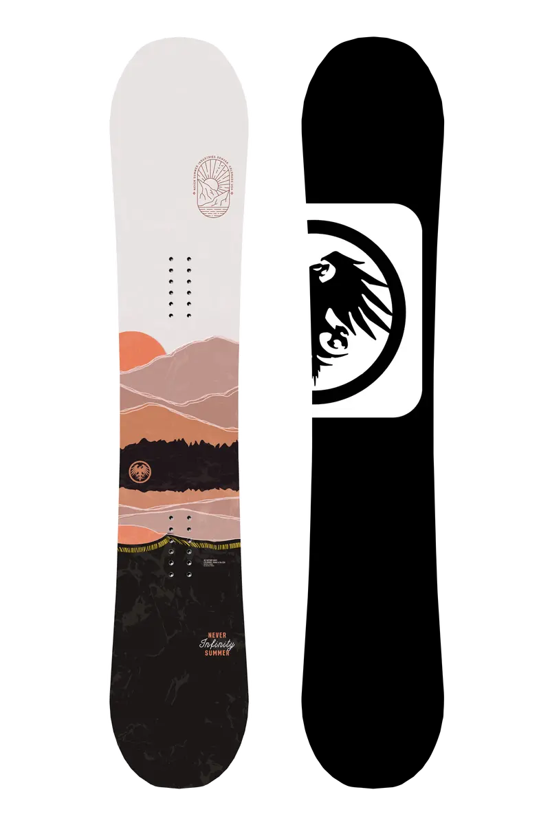 Never Summer Women’S Infinity Snowboard – 148Cm 1
