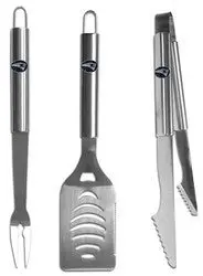 New England Patriots 3-Piece Authentic Grill Tool Set 1