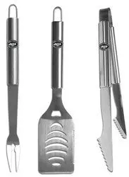 New York Jets 3-Piece Officially Licensed Bbq Utensil Collection 1