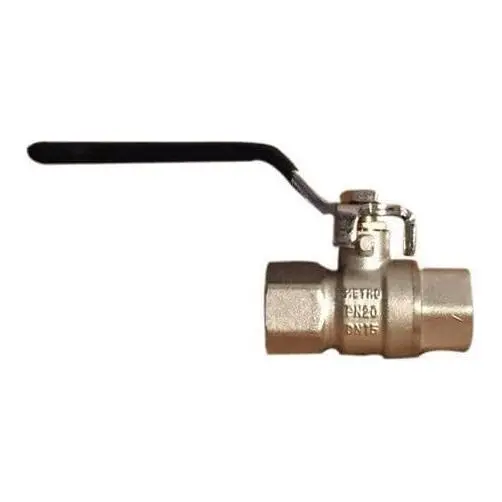 Nickel-Plated Brass Ball Valve – 3/8" To 1-1/2" Sizes, Freshwater Rated 1