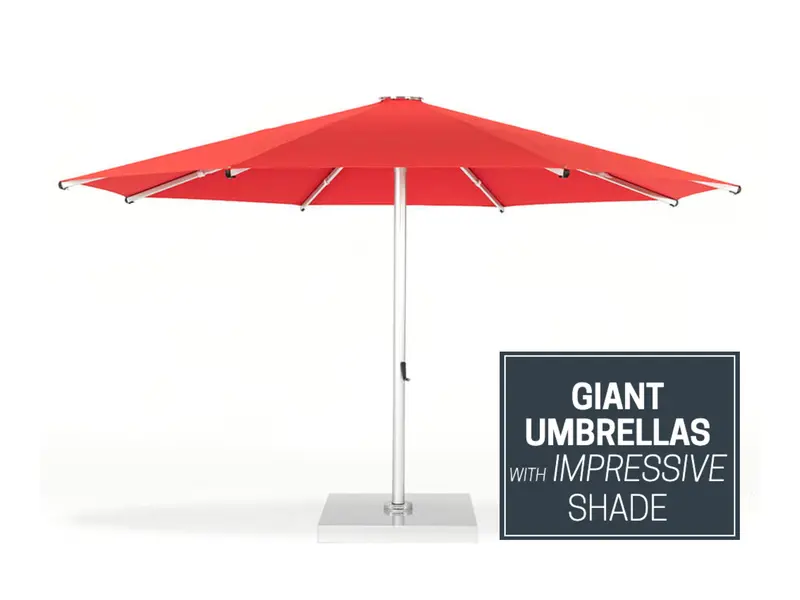 Nova Giant Telescoping Umbrella – Heavy-Duty Adjustable Height Shade Solution 1