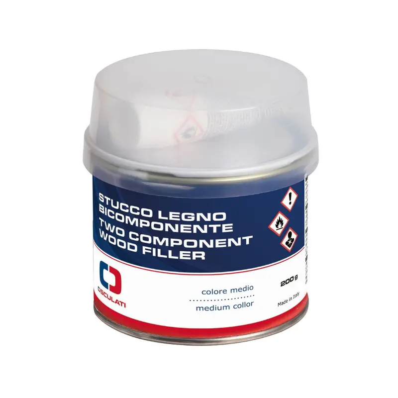 Osculati Two-Component Colored Wood Filler – Medium, 150Ml 1